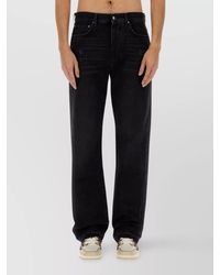 Amiri - Denim Straight Leg Jeans With Belt Loops - Lyst