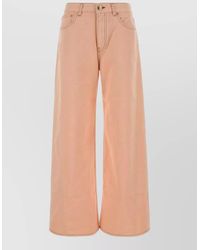 Blazé Milano - Clapotis Denim Wide Leg Jeans Trousers - Lyst