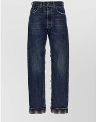 Maison Margiela - Cotton Straight-Leg Jeans - Lyst