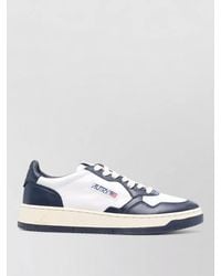 Autry - Medal Lace Up Low Flat Sole Sneakers - Lyst