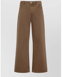Ami Paris - Wide-Leg Oversized Jeans - Lyst