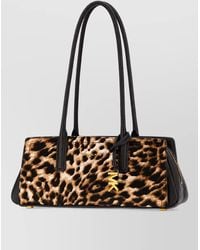 Michael Kors - Na Na Leather Clutch Bag - Lyst