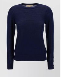 Michael Kors - Midnight Merino Wool Sweater - Lyst