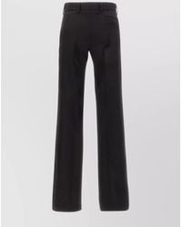 Quira - Virgin Wool Pleated Wide-Leg Tailored Trousers - Lyst