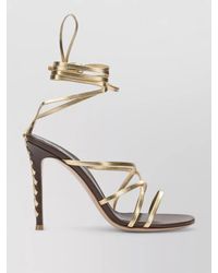 Gianvito Rossi - High Heel Sandals Open Toe Straps - Lyst