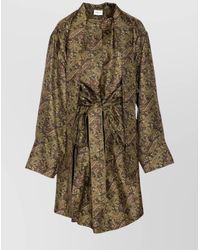 Saint Laurent - Lavalliã¨Re Dress - Lyst