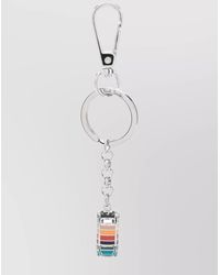 Paul Smith - Striped Keyring - Lyst