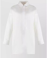 Gucci - Cotton Poplin Shirt Long Sleeves Collar - Lyst