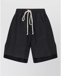 Rick Owens - Straight Shorts Side Pockets Subtle Slits - Lyst