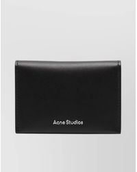 Acne Studios - Leather Flap Wallet - Lyst