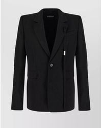 Ann Demeulemeester - Single-Breasted Blazer - Lyst