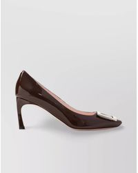 Roger Vivier - Leather High Heel Pumps - Lyst