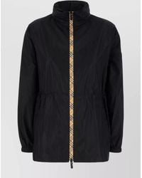 Burberry - Coat High Collar Adjustable Waist Elastic Cuffs - Lyst