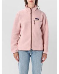 Patagonia - Recycled Fleece Stand Collar Zip Jacket - Lyst
