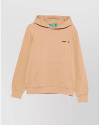 Barrow - Cotton Printed Hoodie - Lyst