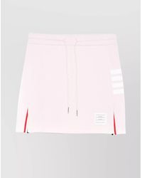 Thom Browne - Cotton Mini Skirt - Lyst