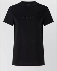 Pinko - Cotton Short-Sleeve T-Shirt - Lyst