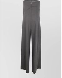 Jean Paul Gaultier - Wide-Leg Tailored Trousers - Lyst