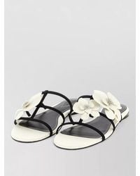 Zimmermann - Leather Asymmetric Slides - Lyst