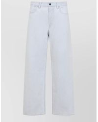 Stone Island - Denim Mid-Rise Straight-Leg Jeans - Lyst