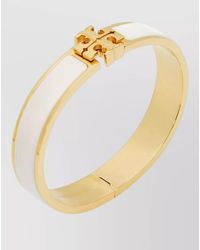 Tory Burch - Kira Hinged Bracelet Tone Enamel - Lyst