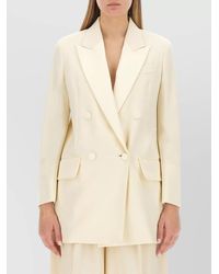 Max Mara - Virgin Wool Oversized Blazer - Lyst