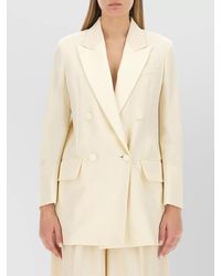 Max Mara - Virgin Wool Oversized Blazer - Lyst