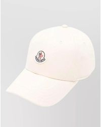 Moncler - Branded Baseball Cap Curved Visor - Lyst