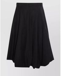 Moschino - Midi Skirt With High Waist And Pleats - Lyst