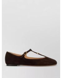 Chloé - Leather Marcie Ballerina Shoes - Lyst