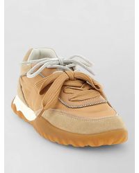 Pinko - Leather Rhinestone Lace-Up Sneakers - Lyst