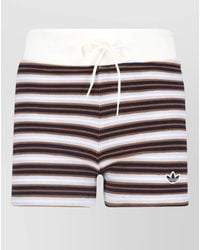 adidas - Cotton Straight Shorts - Lyst