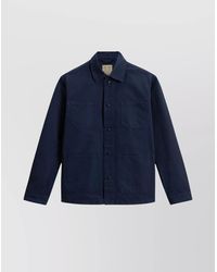 Woolrich - Tailored Jacket With Long Sleeves And Pockets - Lyst