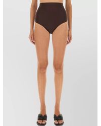 Rick Owens - High-Rise Slim-Fit Shorts - Lyst