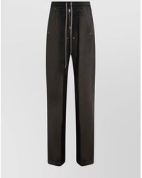 Rick Owens - Trousers Straight Leg Side Pockets - Lyst