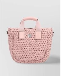Moncler - Caradoc Micro Leather Tote Bag - Lyst