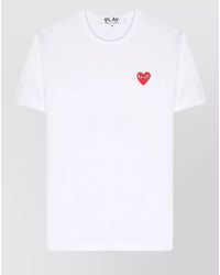 Comme des Garçons - Cotton Logo-Print Crew-Neck Short-Sleeve T-Shirt - Lyst