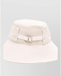 Jacquemus - Linen Cotton Bucket Hat - Lyst