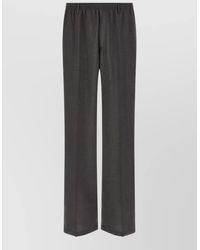 Cellar Door - Alfonso Bl Straight Leg Trousers Back Pocket - Lyst