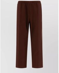 Needles - Elastic Waistband Embroidered Detail Side Pockets Trousers - Lyst