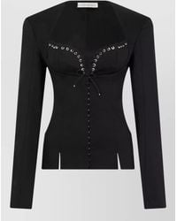 Ludovic de Saint Sernin - Cotton Fitted Jacket - Lyst