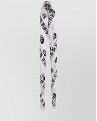 McQueen - Wool Skull Scarf - Lyst