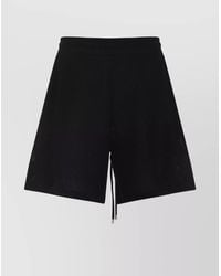 Amiri - Crochet Mesh Tailored Shorts - Lyst