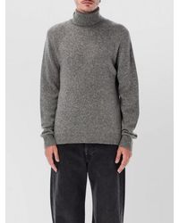 Roberto Collina - Camel Wool Turtleneck Jumper - Lyst