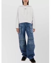 MSGM - Regular-Fit Logo-Print Knitted Top - Lyst