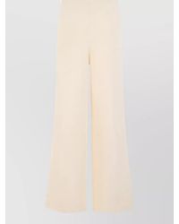 Max Mara - High-Rise Wide-Leg Palazzo Pants - Lyst