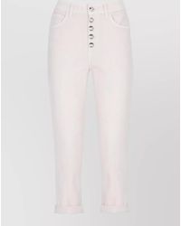 Dondup - Cotton Jeans Straight Cut Five Pockets - Lyst