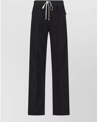 Rick Owens - Straight Leg Pants Side And Back Pockets - Lyst