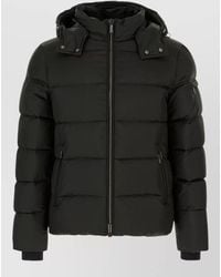 Moorer - Nylon Brett Hood Down Jacket Quilted - Lyst