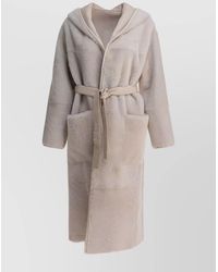 Blancha - Shearling Coat - Lyst